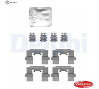 DELPHI LX0731 Brake pad fitting kit