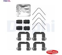 ACCESSORY KIT DISC BRAKE PAD LX0735 FOR KIA RIO/IV/Hatchback/Van STONIC 1.0L