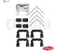 DELPHI LX0736 Brake pad fitting kit