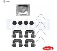 BRAKE PAD FITTING KIT LX0746 DELPHI for HYUNDAI KIA