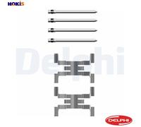ACCESSORY KIT DISC BRAKE PAD LX0751 FOR ALFA ROMEO BMW 552 73 835/EC2 2.0L 4cyl