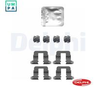 DELPHI LX0752 Brake pad fitting kit