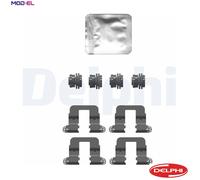 DELPHI LX0752 Brake pad fitting kit