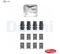 DELPHI LX0753 Brake pad fitting kit
