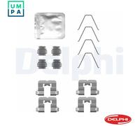 DELPHI LX0763 Accessory Kit, disc brake pad for HYUNDAI,KIA