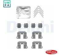 DELPHI LX0764 Brake pad fitting kit