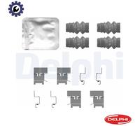 DELPHI LX0768 Brake pad fitting kit