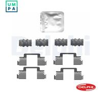 DELPHI LX0769 Brake pad fitting kit