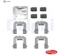DELPHI LX0775 Brake pad fitting kit