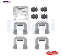 DELPHI LX0775 Brake pad fitting kit