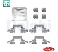 DELPHI LX0777 Accessory Kit, disc brake pads