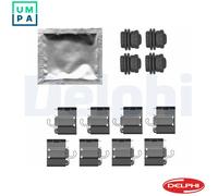 ACCESSORY KIT DISC BRAKE PAD LX0787 FOR SKODA OCTAVIA/IV/Combi KODIAQ/II VW