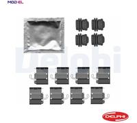 ACCESSORY KIT DISC BRAKE PAD LX0787 FOR SKODA OCTAVIA/IV/Combi KODIAQ/II VW