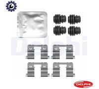 DELPHI LX0789 Brake pad fitting kit