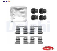 DELPHI LX0789 Brake pad fitting kit
