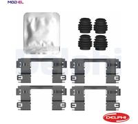 DELPHI LX0798 Brake pad fitting kit