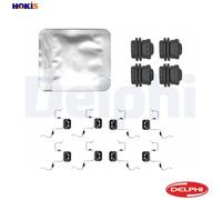 ACCESSORY KIT DISC BRAKE PAD LX0808 FOR PEUGEOT PARTNER/Box/Body/MPV RIFTER 1.2L
