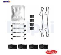 ACCESSORY KIT DISC BRAKE PAD LX0813 FOR FIAT LANCIA 463 41 162 1.0L 3cyl 500