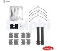 DELPHI LX0817 Brake pad fitting kit
