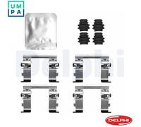 DELPHI LX0822 Brake pad fitting kit