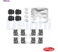 ACCESSORY KIT DISC BRAKE PAD LX0829 FOR TOYOTA YARIS/CROSS bZ4X HIGHLANDER 1.5L