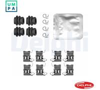 ACCESSORY KIT DISC BRAKE PAD LX0829 FOR TOYOTA YARIS/CROSS bZ4X HIGHLANDER 1.5L