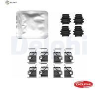 DELPHI LX0831 Brake pad fitting kit