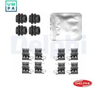ACCESSORY KIT DISC BRAKE PAD LX0845 FOR MITSUBISHI OUTLANDER/III/Van ECLIPSE