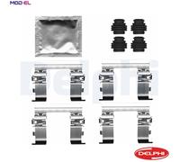 DELPHI LX0847 Brake pad fitting kit