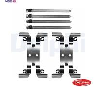 DELPHI LX0852 Brake pad fitting kit
