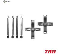 TRW PFK387 Brake pad fitting kit