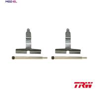 TRW Accessory Kit Disc Brake Pad PFK412 - for Suzuki Wagon, Sorio, Hatchback, R+, MPV 1.3L