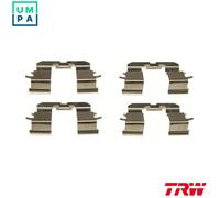 ACCESSORY KIT DISC BRAKE PAD PFK422 FOR TOYOTA YARIS/VITZ/VERSO/FUN/CARGO 1.3L