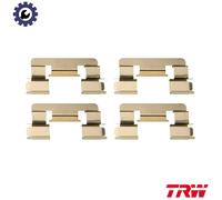 ACCESSORY KIT DISC BRAKE PAD PFK462 FOR TOYOTA COROLLA/ALTIS/ALLEX/FIELDER 1.8L
