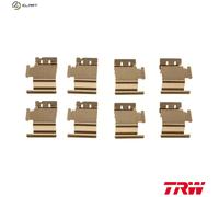 ACCESSORY KIT DISC BRAKE PAD PFK467 FOR VW CRAFTER/30-50/Van BJJ/CEBA 2.5L 5cyl