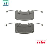 Accessory Kit, disc brake pad TRW PFK557