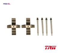 BRAKE PAD FITTING KIT PFK631 TRW for MERCEDES-BENZ M-CLASS