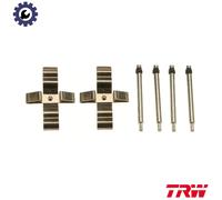 BRAKE PAD FITTING KIT PFK631 TRW for MERCEDES-BENZ M-CLASS