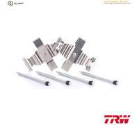 ACCESSORY KIT DISC BRAKE PAD PFK631 FOR MERCEDES-BENZ OM 612.963 2.7L 5cyl 3.7L