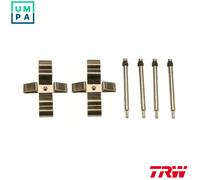 BRAKE PAD FITTING KIT PFK631 TRW for MERCEDES-BENZ M-CLASS