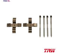 TRW PFK646 Brake pad fitting kit