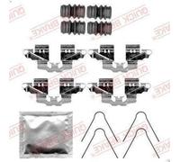 Accessory Kit, disc brake pad QUICK BRAKE 109-0098 for PRIUS (_W3_) 1.8 2008-