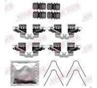 Accessory Kit, disc brake pad QUICK BRAKE 109-0098 for PRIUS (_W3_) 1.8 2009-