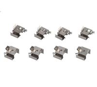 Accessory Kit, disc brake pad QUICK BRAKE 109-1697 for SPORTAGE SUV 2 1997-2003