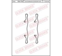 ACCESSORY KIT, DISC BRAKE PADS FOR ALFA ROMEO GIULIA QUICK BRAKE 109-1755