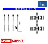 ACCESSORY KIT, DISC BRAKE PADS FOR ALFA ROMEO MITO ATE 13.0460-0175.2