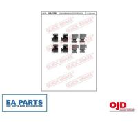 Accessory Kit, disc brake pads for ALFA ROMEO MITO QUICK BRAKE 109-1298