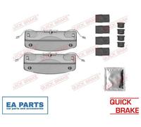 Accessory Kit, disc brake pads for AUDI Q7 QUICK BRAKE 109-0041