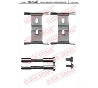 ACCESSORY KIT, DISC BRAKE PADS FOR AUDI Q7 QUICK BRAKE 109-1658