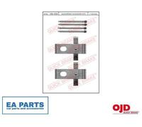 Accessory Kit, disc brake pads for BMW E38 E31 QUICK BRAKE 109-1634